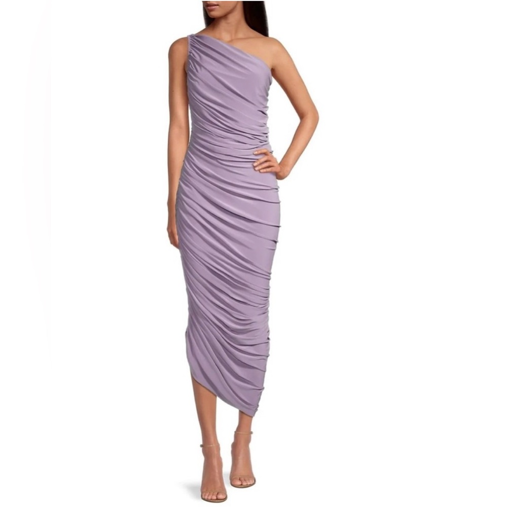 NORMA KAMALI in Diana Gown in powdered purple